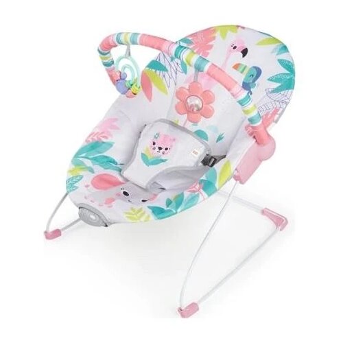 Kids II BRIGHT STARTS LEZALJKA SA VIBRACIJOM - FLAMINGO VIBES™ 12228 (SKU12228) Slike