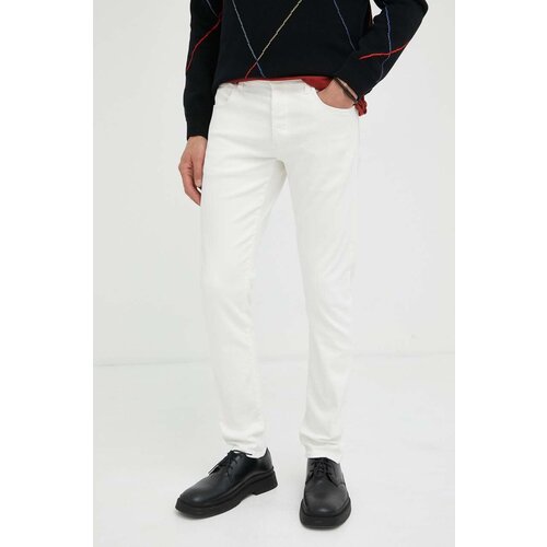 G-star Raw Kavbojke 3301 mo&amp;scaron;ke, bela barva Slike