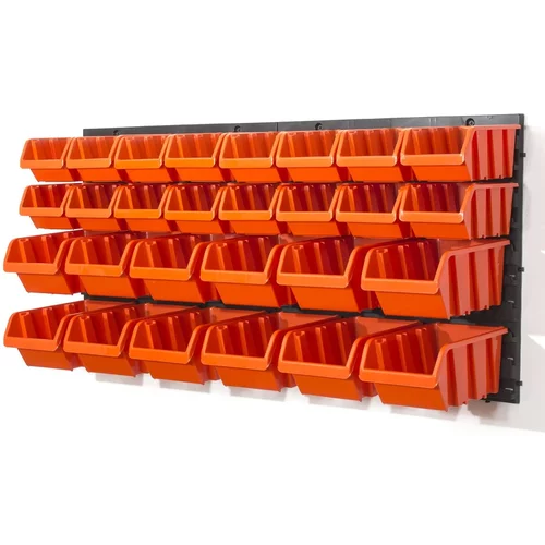KISTENBERG Stenski predalnik PVC – 30 delni organizator ORDERLINE, (20435453)