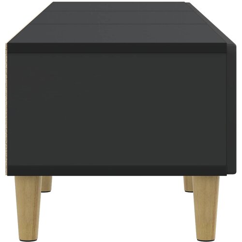  ormar 147 x 34,5 x 30 cm Crna Konstruirano drvo Slike