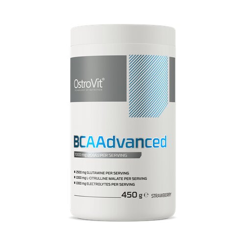 OSTROVIT bcaadvanced 450 g &amp;ndash; bcaa kompleks za energiju i regeneraciju mi&amp;scaron;ića - zelena jabuka Slike