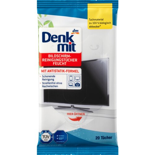 Denkmit vlažne maramice za čišćenje ekrana 20 kom Cene
