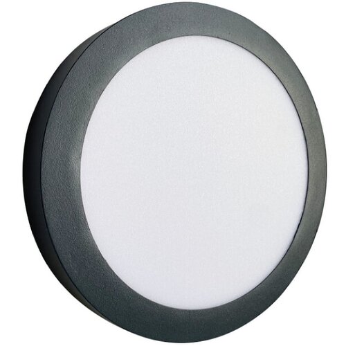 Ferotehna Nadgradni LED panel Slim (12 W, 900 lm, 4000 K, Ø17 cm, antracit) Cene