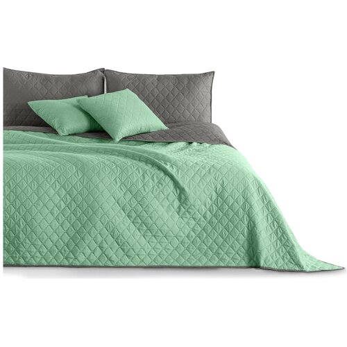 DecoKing Prekrivač Axel 220x240 cm, mint zelena/siva Cene