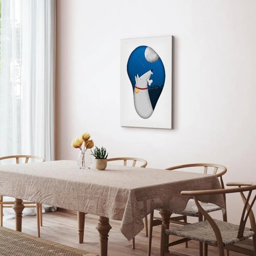 Slika - Dog Dreams (1 Part) Vertical 80x120 Premium Print Slike