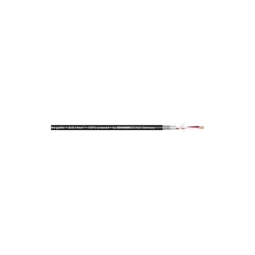 Sommer Cable 200-0351 kabel za mikrofon 2 x 0.14 mm&sup2; crna Roba na metre Cijene
