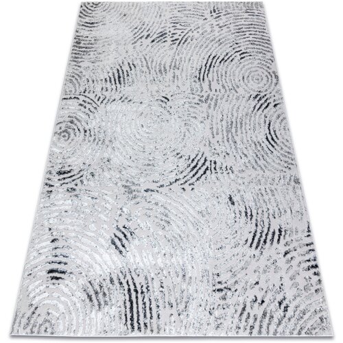 RugsX Preproge Preproga MEFE sodobni 8725 Kolesa prstni 240x330 cm Siva Cene