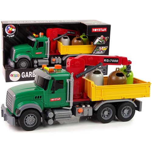 Truck Auto Crane Transport Rubbish Bin Sound Slike