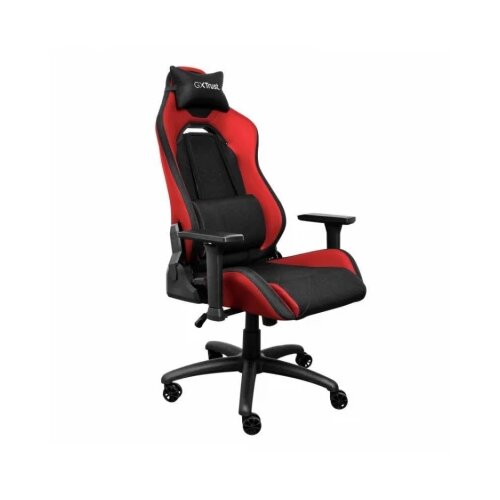 Trust gaming stolica GXT 714R RUYA, crvena, udobna, podesiv ergonomska, eko materijal Slike