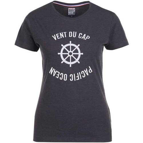 Vent Du Cap Majice s kratkimi rokavi T-shirt manches courtes femme ACHERYL Siva Cene