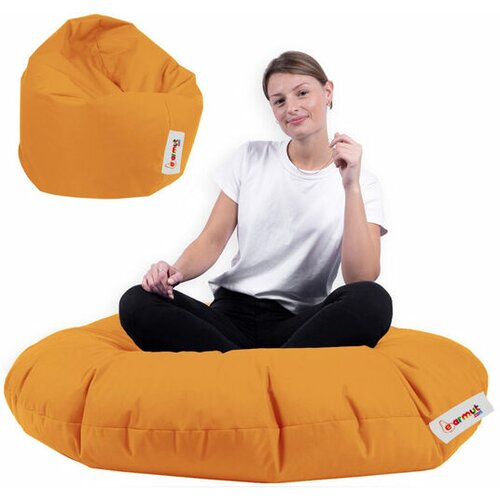 Atelier Del Sofa lazy bag iyzi 100 cushion pouf orange Cene