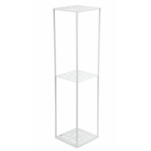  Stojan za cveće 100x24 cm beli Slike