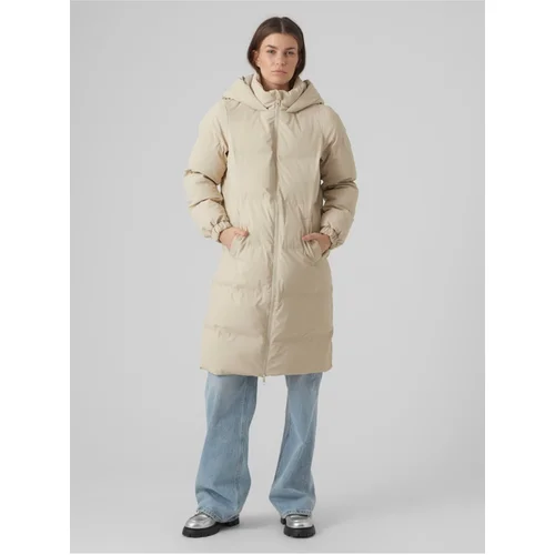 Vero_Moda Women's cream winter quilted coat Noe - Women