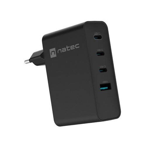 Natec NUC-2234 mobile device charger Laptop, Smartphone Black AC Fast charging Indoor Slike