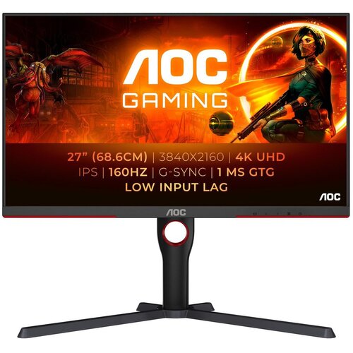 AOC Monitor 27&amp;quot; U27G3X, IPS, UHD, 1ms, 160Hz, DP, HDMI Slike