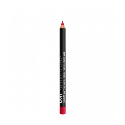 NYX Professional Makeup žametno mat svinčnik za ustnice - Suede Matte Lipliner - Spicy (SMLL57) Cene