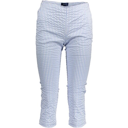 Gant WOMEN&#39;S PINOCCHIETTO LIGHT BLUE TROUSERS Cijene