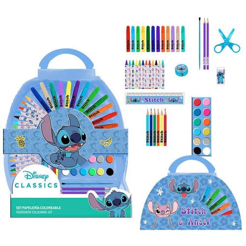 Disney Stitch Stationery set 50pcs Slike