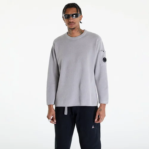 C.P. Company Crew Neck Sweater Drizzle Grey