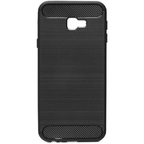  Gumijasti / gel etui Carbon za Samsung Galaxy J4+ (2018) - črni Cene