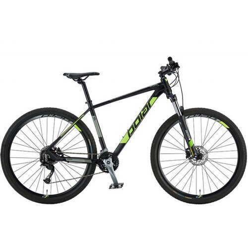 Polar bicikl mirage pro black-fluo yellow l Slike