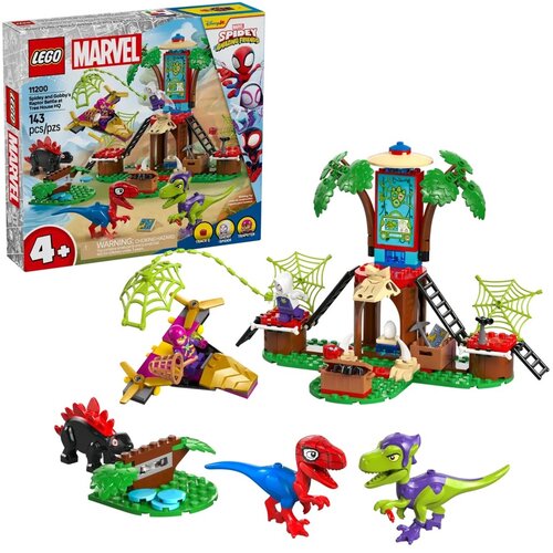 Lego MARVEL 11200 Spidey and Gobby&amp;rsquo;s Raptor Battle at Tree House HQ Slike