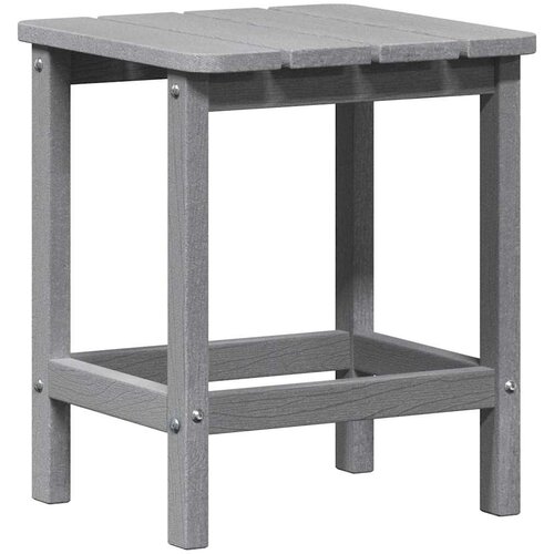  Bocni stol Svijetlo siva 38 x 38 x 46 cm Polietilen Slike