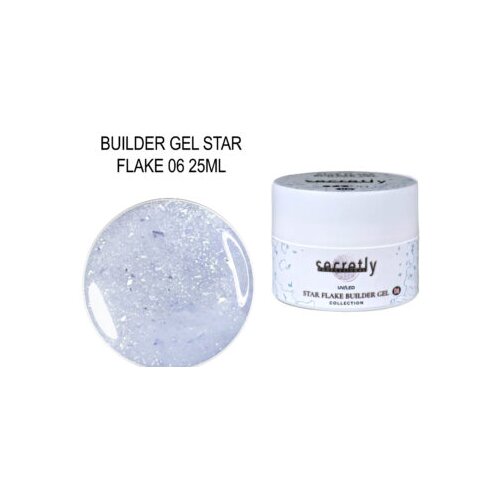  SECRETLY BUILDER GEL STAR FLAKE 06 25ML Slike