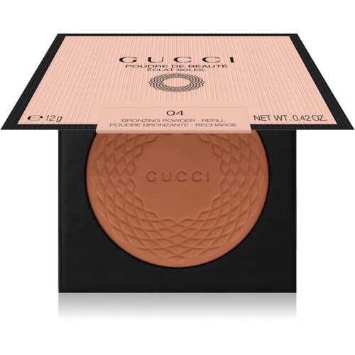 Gucci Beauty Poudre De Beaut&amp;eacute; &amp;Eacute;clat Soleil Powder bronzer nadomestno polnilo odtenek 04 12 g Slike