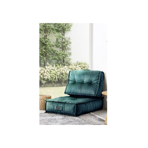 Atelier Del Sofa poffi petrol green fotelja Slike