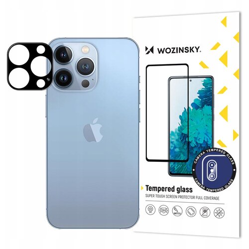Wozinsky kaljeno staklo za kameru 9H za Apple iPhone 13 Pro Max - Crna Cene
