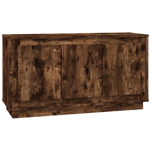 Maison Chic Komoda - Predalnik dimljeni hrast 102x35x55 cm inženirski les, (21717941) Slike