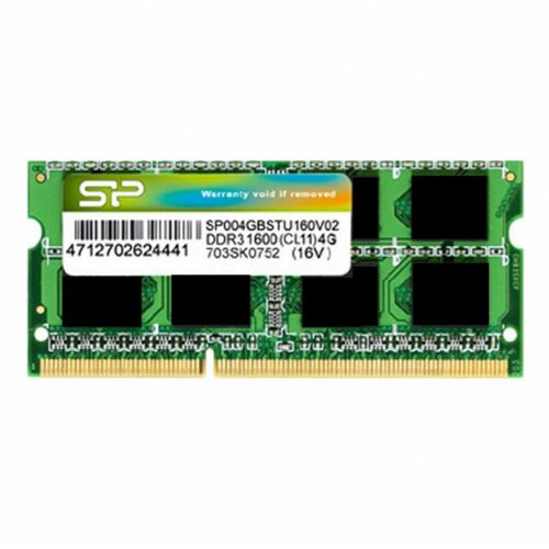 Silicon Power Memorija DDR3-1600 CL11 4GB DRAM DDR3 SO-DIMM Notebook 4GB (512*8) 8chips, EAN: 4712702627008 Cene
