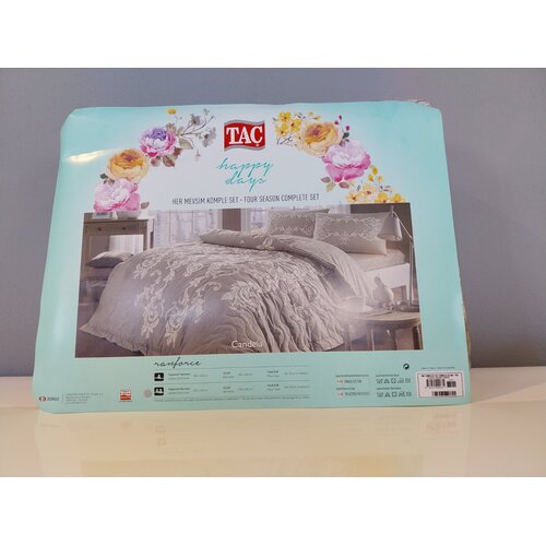 Tac Set posteljine Candela, 230x260cm, Bež Cene