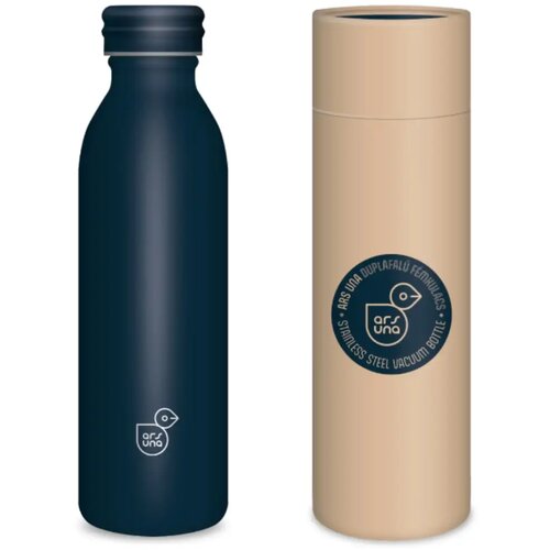 Ars Una Midnight Blue dvostenski kovinski bidon 600 ml Cene
