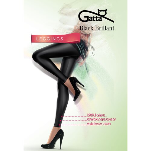 Gatta Leggings Black Brillant L Cene