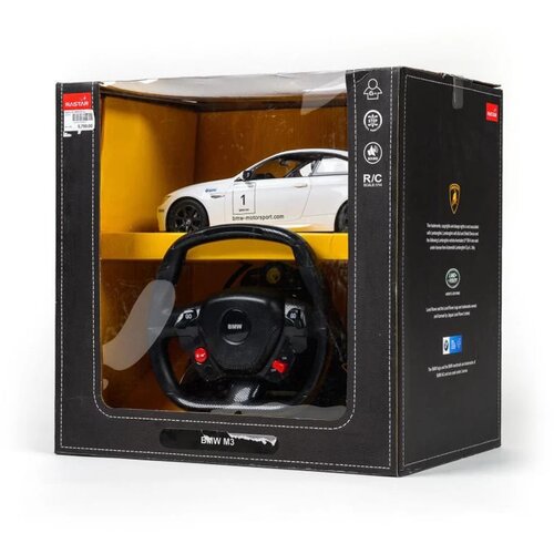 Rastar RC BMW M3 sa volanom 1:14 - crn, bijel Cijene