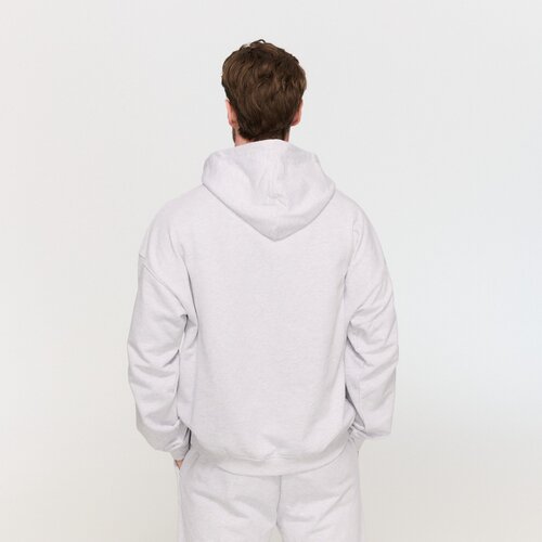 GymBeam varsity hoodie grey s Slike