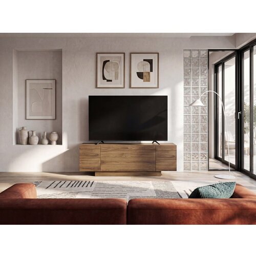 Marckeric TV omarica v hrastovem dekorju v naravni barvi 140x45x40 cm Victor &amp;ndash; Slike