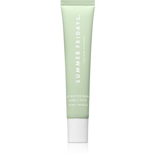 Summer Fridays Lip Butter Balm hidratantni balzam za usne nijansa Sweet Mint 15 g Slike