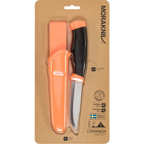 Morakniv companion knife heavy duty orange Slike
