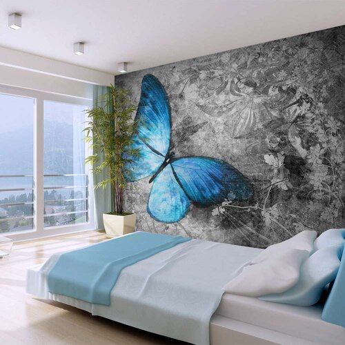 Tapeta - Blue butterfly 400x309 Slike