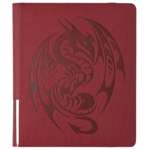 Arcane Tinmen dragon shield card codex portfolio 360 - blood red Slike