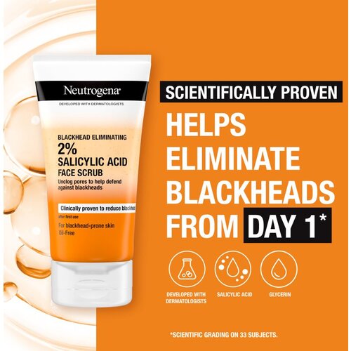 Neutrogena Blackhead Eliminating piling proti črnim pikicam 150 ml Slike