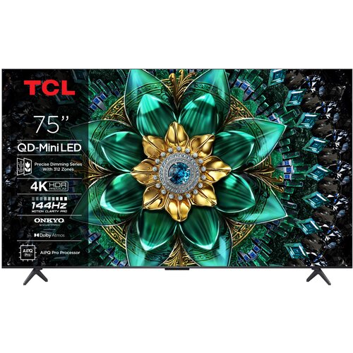 Tcl 75Q6C 4K QD-Mini LED TV z Google TV 189 cm (75") Cene