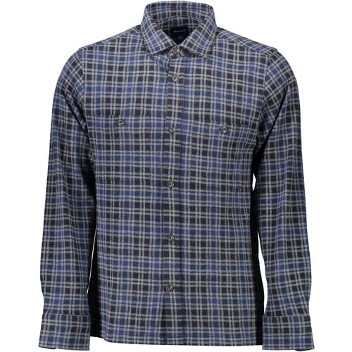 Gant MEN&amp;amp;#39;S BLUE LONG SLEEVE SHIRT Slike