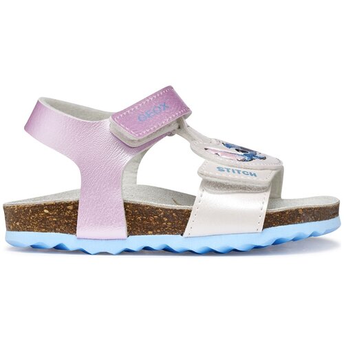 Geox sandal B652RB B S. CHALKI C1294 000NF STITCH D silver/sky 26 Cene