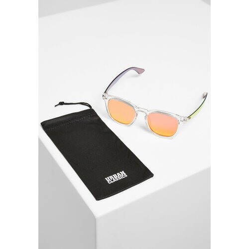 Urban Classics Accessoires 109 UC Sunglasses Transparent/Red Slike