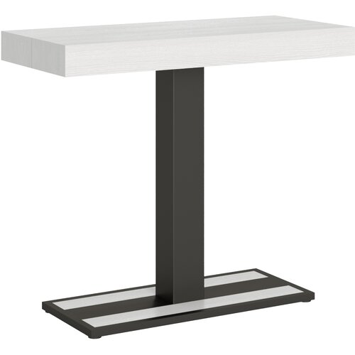Ityhome 90 x 77 konzolna miza bela, (20848035) Cene
