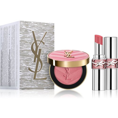 Yves Saint Laurent Make Me Blush Bold Blurring Blush darilni set za ženske Slike